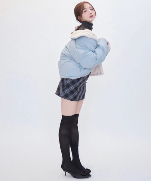 【セール】ボアライニングダウン(ダウンジャケット/コート)|TITTY&CO.(ティティーアンドコー) 【セール】ボアライニングダウン(ダウンジャケット/コート)|TITTY&CO.(ティティーアンドコー)