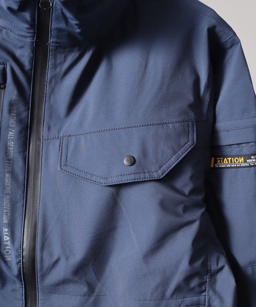 【セール】3layer all-weather working jacket / 3レイヤー全天候型ワーキングジャケット unisex(ブルゾン)|FUNALIVE(ファンアライブ) 【セール】3layer all-weather working jacket / 3レイヤー全天候型ワーキングジャケット unisex(ブルゾン)|FUNALIVE(ファンアライブ)