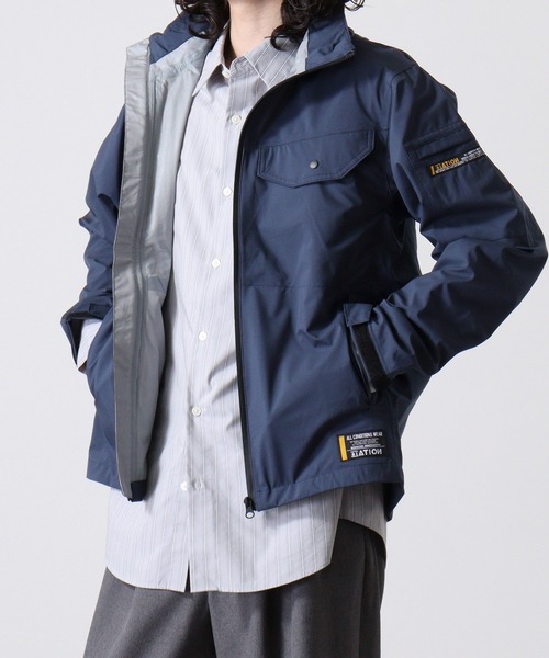【セール】3layer all-weather working jacket / 3レイヤー全天候型ワーキングジャケット unisex(ブルゾン)|FUNALIVE(ファンアライブ) 【セール】3layer all-weather working jacket / 3レイヤー全天候型ワーキングジャケット unisex(ブルゾン)|FUNALIVE(ファンアライブ)