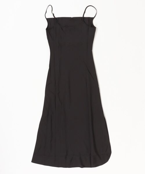 ALLSAINTS（オールセインツ）の「HADLEY SLIM FIT MIDI DRESS | HADLEY スリム フィット ミディ ドレス・ワンピース（ワンピース・レディース・ブラック・4/6/8/10）」の6枚目の写真