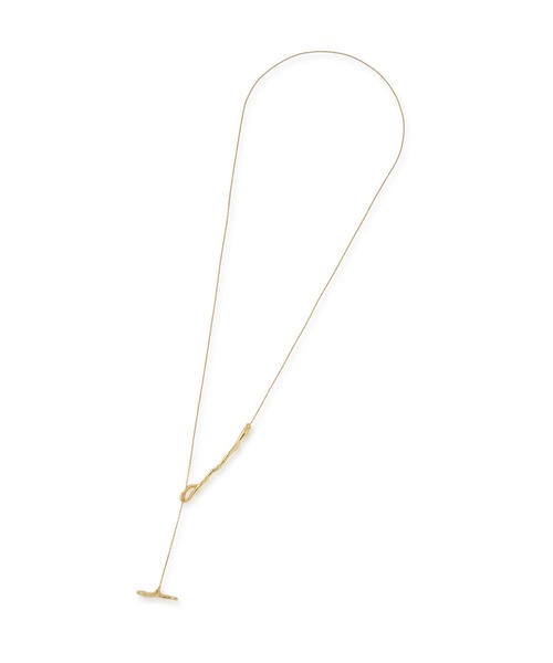 ADAM ET ROPE'（アダムエロペ）の「LES BIJOUX ラリアットネックレス（ネックレス・レディース・シルバー/ゴールド・FREE）」の5枚目の写真