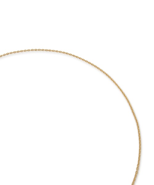 ADAM ET ROPE'（アダムエロペ）の「LES BIJOUX ラリアットネックレス（ネックレス・レディース・シルバー/ゴールド・FREE）」の7枚目の写真