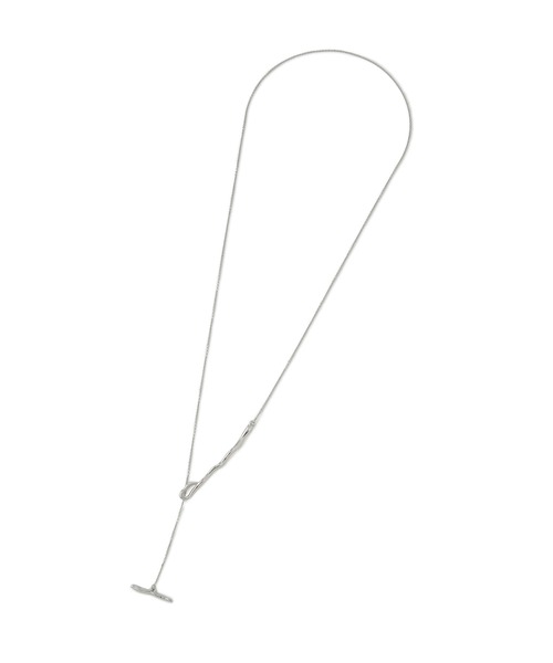 ADAM ET ROPE'（アダムエロペ）の「LES BIJOUX ラリアットネックレス（ネックレス・レディース・シルバー/ゴールド・FREE）」の8枚目の写真
