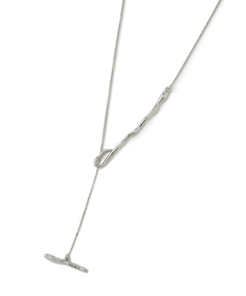 ADAM ET ROPE'（アダムエロペ）の「LES BIJOUX ラリアットネックレス（ネックレス・レディース・シルバー/ゴールド・FREE）」の9枚目の写真