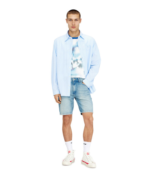 DIESEL（ディーゼル）の「メンズ クルーソックス 3足セット SKM-D-TENNIS-CREW（ソックス/靴下・メンズ・ホワイト/マルチ/その他/その他1・LARGE/SMALL/MEDIUM）」の15枚目の写真