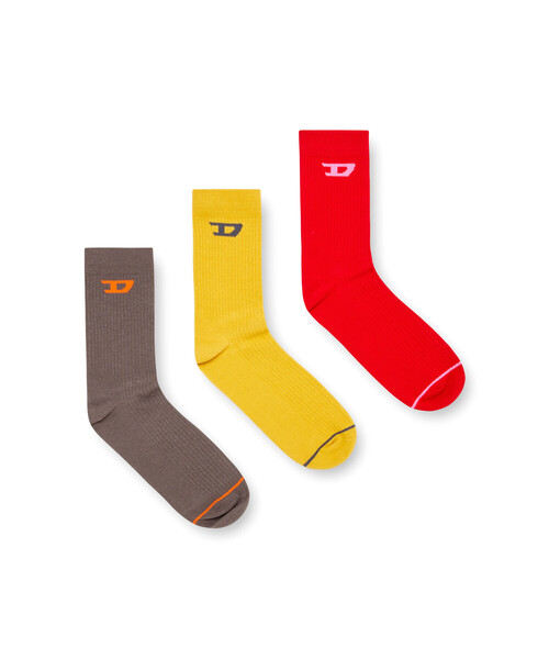 メンズ クルーソックス 3足セット SKM-D-TENNIS-CREW（ソックス/靴下）｜DIESEL（ディーゼル）