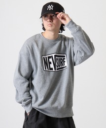NEV SURF Fleece-lined big sweatshirt / 裏起毛ビッグトレーナー unisex