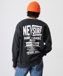 NEV SURF Fleece-lined big sweatshirt / 裏起毛ビッグトレーナー unisex