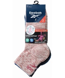 Reebok（リーボック）の「Reebok/リーボック ソックス ショート丈 3足組（ソックス/靴下）」