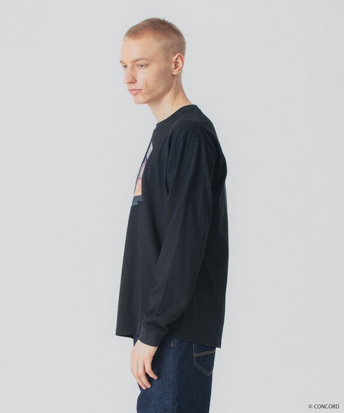 SILAS（サイラス）の「THELONIOUS MONK ALONE IN SAN FRANCISCO L/S TEE（Tシャツ/カットソー・メンズ・ブラック/ホワイト/ネイビー・M/L/XL）」の7枚目の写真