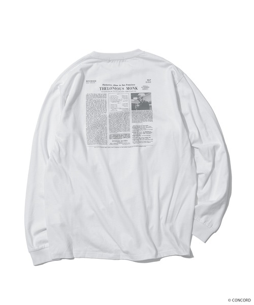 セール】THELONIOUS MONK ALONE IN SAN FRANCISCO L/S TEE（T