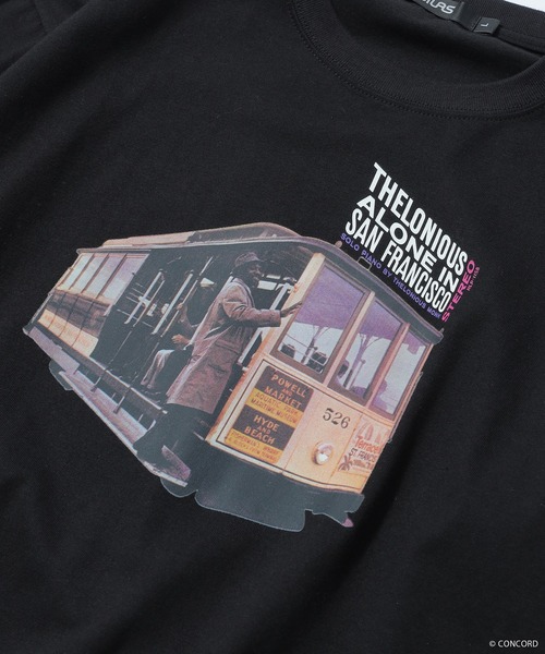 SILAS（サイラス）の「THELONIOUS MONK ALONE IN SAN FRANCISCO L/S TEE（Tシャツ/カットソー・メンズ・ブラック/ホワイト/ネイビー・M/L/XL）」の14枚目の写真