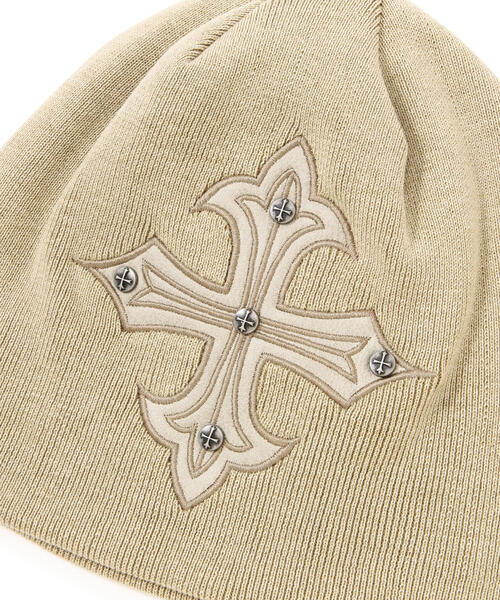 SUPPLIER サプライヤー STUDS CROSS BEANIE ビーニー SUPPLIER サプライヤー STUDS CROSS BEANIE ビーニー | Shop at
