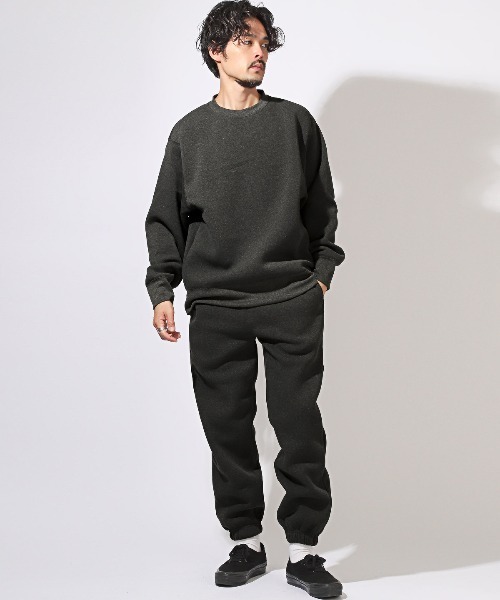 tinoir 裏起毛コットンスウェットパンツ　Sサイズ　ブラック pn23_1.jpg
