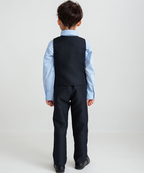BRANSHES（ブランシェス）の「【フォーマル】ロングパンツ（スーツパンツ・キッズ・ネイビー/グレー・110/120/130）」の12枚目の写真