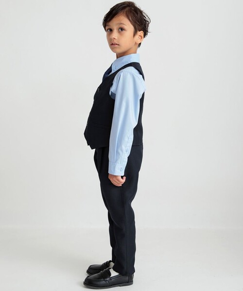 BRANSHES（ブランシェス）の「【フォーマル】ロングパンツ（スーツパンツ・キッズ・ネイビー/グレー・110/120/130）」の13枚目の写真