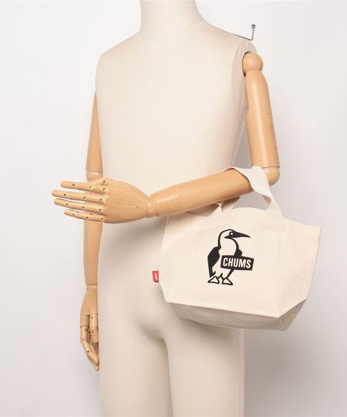 CHUMS（チャムス）の「【CHUMS】Booby Mini Canvas Tote（トートバッグ・メンズ・ブラック/レッド/ブラック×ホワイト/ミント・FREE）」の8枚目の写真