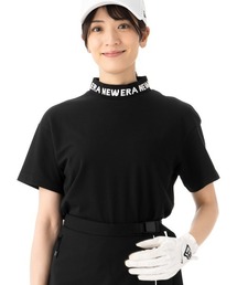 ニューエラレディースゴルフ 半袖ミッドネックTシャツ 吸汗速乾 UVカット
