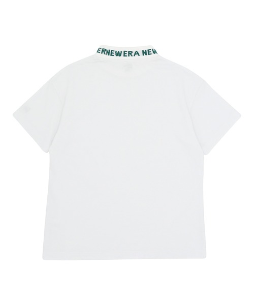 NEW ERA(ニューエラ)の「ニューエラレディースゴルフ 半袖ミッドネックTシャツ 吸汗速乾 UVカット(ポロシャツ・レディース・ブルー/ホワイト/ブラック・S/M/L)」の12枚目の写真