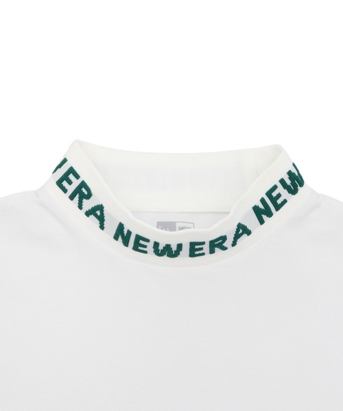 NEW ERA(ニューエラ)の「ニューエラレディースゴルフ 半袖ミッドネックTシャツ 吸汗速乾 UVカット(ポロシャツ・レディース・ブルー/ホワイト/ブラック・S/M/L)」の13枚目の写真