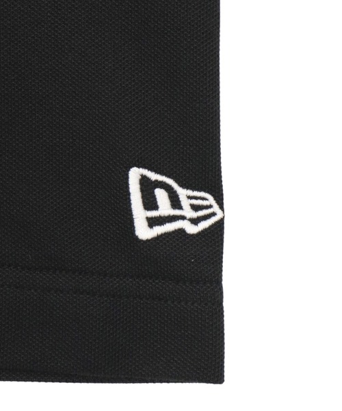 NEW ERA(ニューエラ)の「ニューエラレディースゴルフ 半袖ミッドネックTシャツ 吸汗速乾 UVカット(ポロシャツ・レディース・ブルー/ホワイト/ブラック・S/M/L)」の4枚目の写真