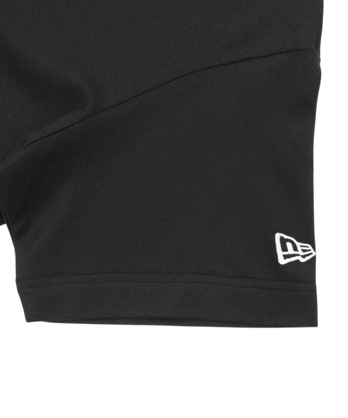 NEW ERA(ニューエラ)の「ニューエラレディースゴルフ 半袖ミッドネックTシャツ 吸汗速乾 UVカット(ポロシャツ・レディース・ブルー/ホワイト/ブラック・S/M/L)」の5枚目の写真