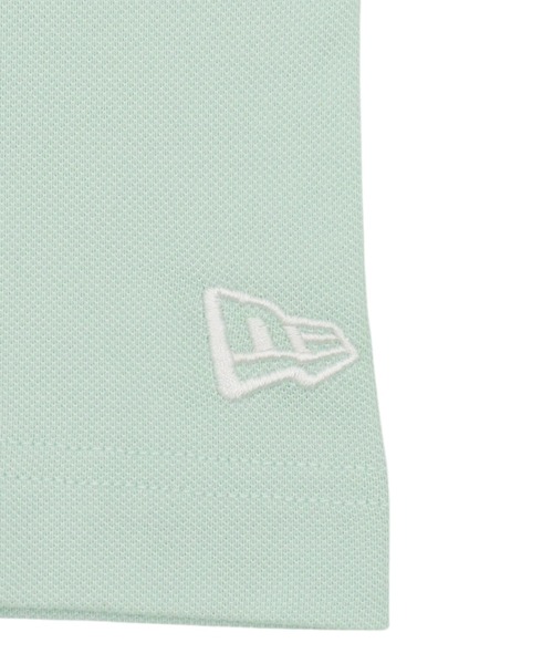 NEW ERA(ニューエラ)の「ニューエラレディースゴルフ 半袖ミッドネックTシャツ 吸汗速乾 UVカット(ポロシャツ・レディース・ブルー/ホワイト/ブラック・S/M/L)」の10枚目の写真