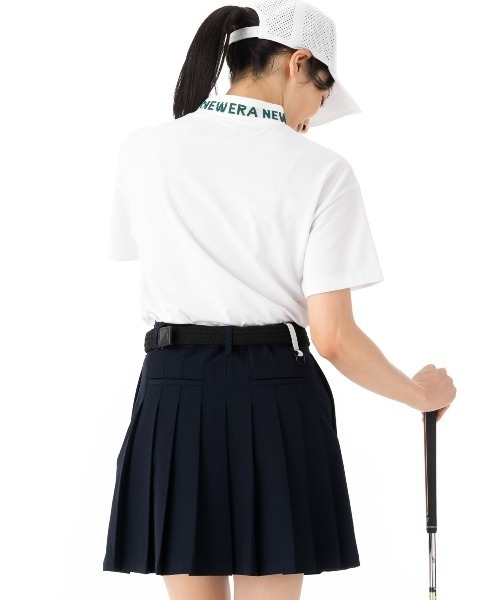 ニューエラゴルフ レディース ノースリーブ ミッドネック ブラック　Mサイズ Women's ノースリーブ ミッドネック Tシャツ ブラック | ゴルフ
