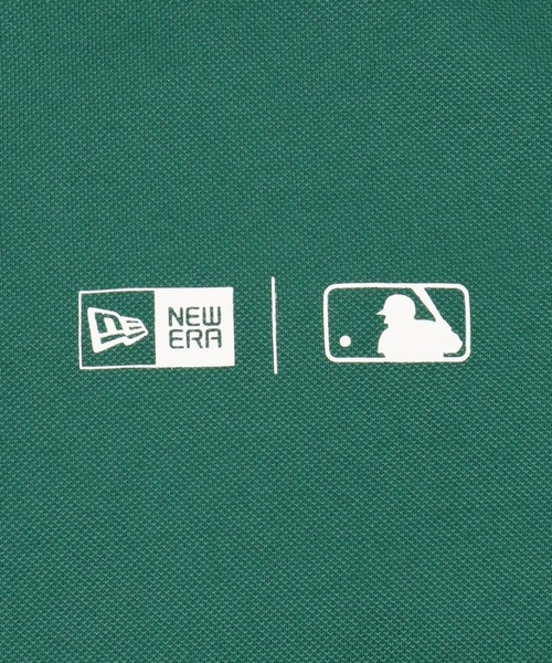NEW ERA(ニューエラ)の「ニューエラゴルフ 半袖ミッドネックTシャツ MLB コットン(ポロシャツ・メンズ・グリーン/ネイビー・M/L/XL/XXL/S)」の5枚目の写真