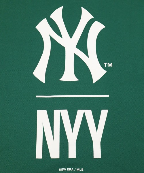 NEW ERA(ニューエラ)の「ニューエラゴルフ 半袖ミッドネックTシャツ MLB コットン(ポロシャツ・メンズ・グリーン/ネイビー・M/L/XL/XXL/S)」の9枚目の写真