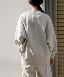 FORK&SPOON | FORK&SPOON　クリア裏毛バックジップスウェット(Tシャツ/カットソー)