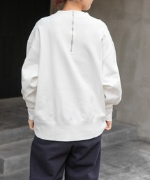 FORK&SPOON | FORK&SPOON クリア裏毛バックジップスウェット(Tシャツ/カットソー)