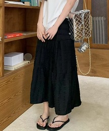 未使用品⭐️デサントブラックフレアスカートワンピース デートにも◎フレアスカート ワンピース 背中空き 長袖 ブラック
