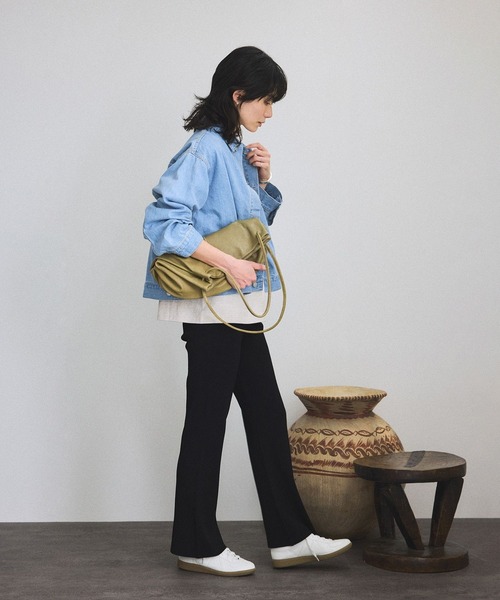 SALON adam et rope'（サロン アダム エ ロペ）の「【LANCER（ランサー）】JACKET/デニムジャケット（デニムジャケット・レディース・ブルー系その他6/ネイビー・M）」の9枚目の写真