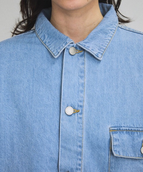 SALON adam et rope'（サロン アダム エ ロペ）の「【LANCER（ランサー）】JACKET/デニムジャケット（デニムジャケット・レディース・ブルー系その他6/ネイビー・M）」の15枚目の写真