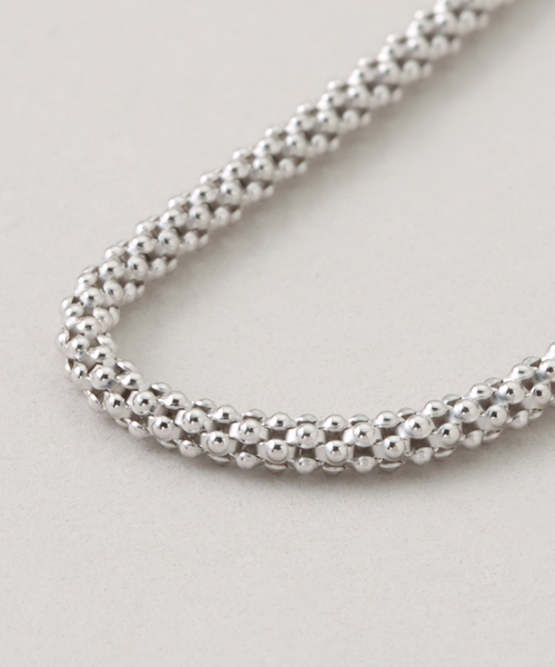 plage（プラージュ）の「MARIHA / マリハ Silent Rain POPCORN チェーンネックレス 60 (シルバー)（ネックレス・レディース・シルバー・FREE）」の7枚目の写真