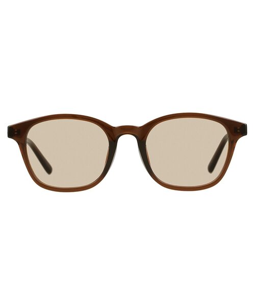 セール】【WEB限定】ボストン 型調光サングラス｜カラーレンズ