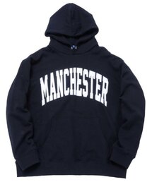 GLAZOS | 【大人向けサイズあり】【速乾・毛玉になりにくい】カレッジビッグロゴパーカー(パーカー)