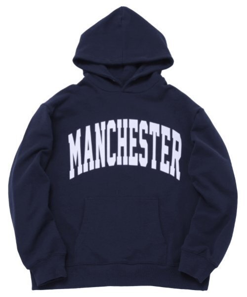 GLAZOS（グラソス）の「【大人向けサイズあり】【速乾・毛玉になりにくい】カレッジビッグロゴパーカー（パーカー・キッズ・ブラック/グレー/ネイビー・L/M/S/LL）」の14枚目の写真