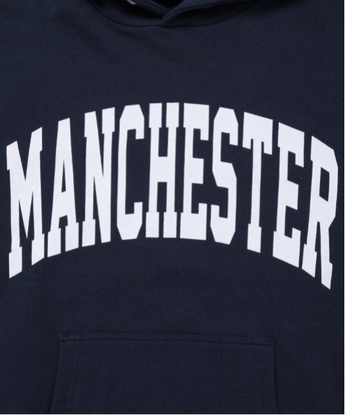 GLAZOS（グラソス）の「【大人向けサイズあり】【速乾・毛玉になりにくい】カレッジビッグロゴパーカー（パーカー・キッズ・ブラック/グレー/ネイビー・L/M/S/LL）」の9枚目の写真