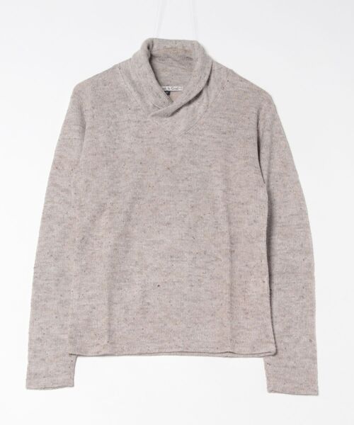 B.I.D.(ビーアイディー)の「《Growth by Grail》ボリュームネック/ネップカットソー(Tシャツ/カットソー・メンズ・チャコールグレー/ライトグレー/ブラック・LARGE/MEDIUM)」の1枚目の写真