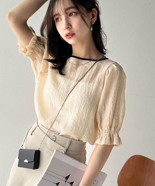 すーぴー@全品値下げ中様専用アニュアンスバルーントップス ア