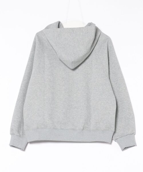 aimoha（アイモハ）の「ハーフジップフーディ（パーカー・レディース・杢グレー/ピンク/グレー/オフホワイト・FREE）」の5枚目の写真