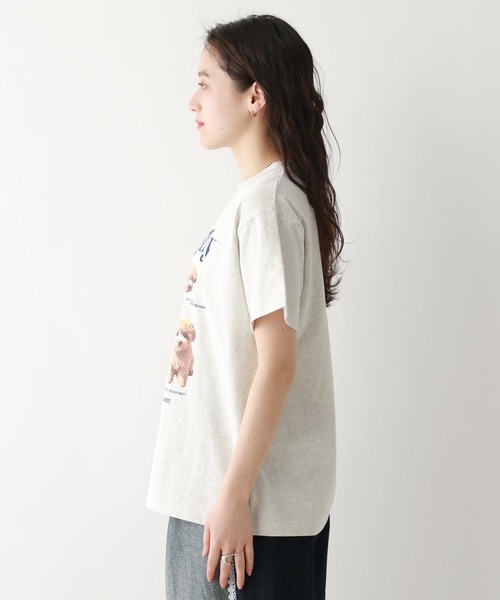 RAGEBLUE(レイジブルー)の「コラージュプリントコンパクトTシャツ(Tシャツ/カットソー・レディース・ライトグレー/ホワイト・FREE)」の14枚目の写真