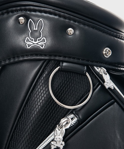 Psycho Bunny（サイコバニー）の「[GOLF]カートキャディバッグ SEASONAL EDITION（ショルダーバッグ・メンズ・ホワイト/ブラック・FREE）」の11枚目の写真