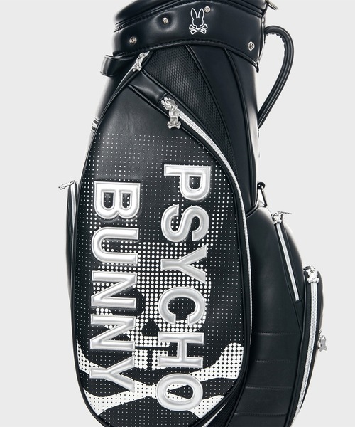 Psycho Bunny（サイコバニー）の「[GOLF]カートキャディバッグ SEASONAL EDITION（ショルダーバッグ・メンズ・ホワイト/ブラック・FREE）」の14枚目の写真