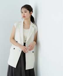 N.（N. Natural Beauty Basic） | トレンチ風ジレ(ベスト)