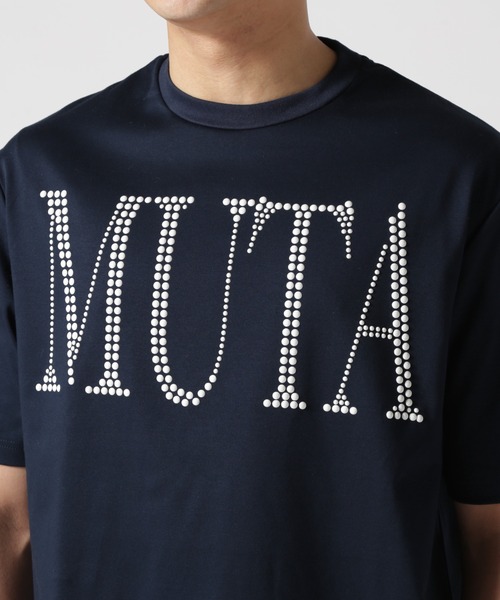 muta marine(ムータ・マリン)の「muta MARINE/ムータ マリン/別注メタルロゴ スムースTシャツ(Tシャツ/カットソー・メンズ・ネイビー/ホワイト・4/7/6/5/8)」の13枚目の写真