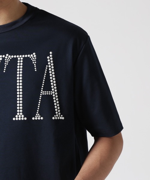 muta marine(ムータ・マリン)の「muta MARINE/ムータ マリン/別注メタルロゴ スムースTシャツ(Tシャツ/カットソー・メンズ・ネイビー/ホワイト・4/7/6/5/8)」の14枚目の写真