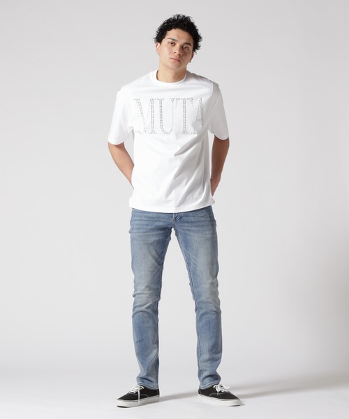 muta marine(ムータ・マリン)の「muta MARINE/ムータ マリン/別注メタルロゴ スムースTシャツ(Tシャツ/カットソー・メンズ・ネイビー/ホワイト・4/7/6/5/8)」の22枚目の写真